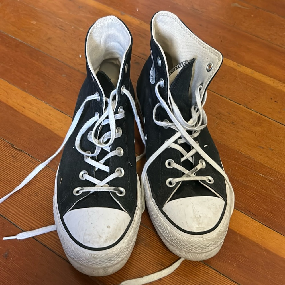 Platform Black Converse